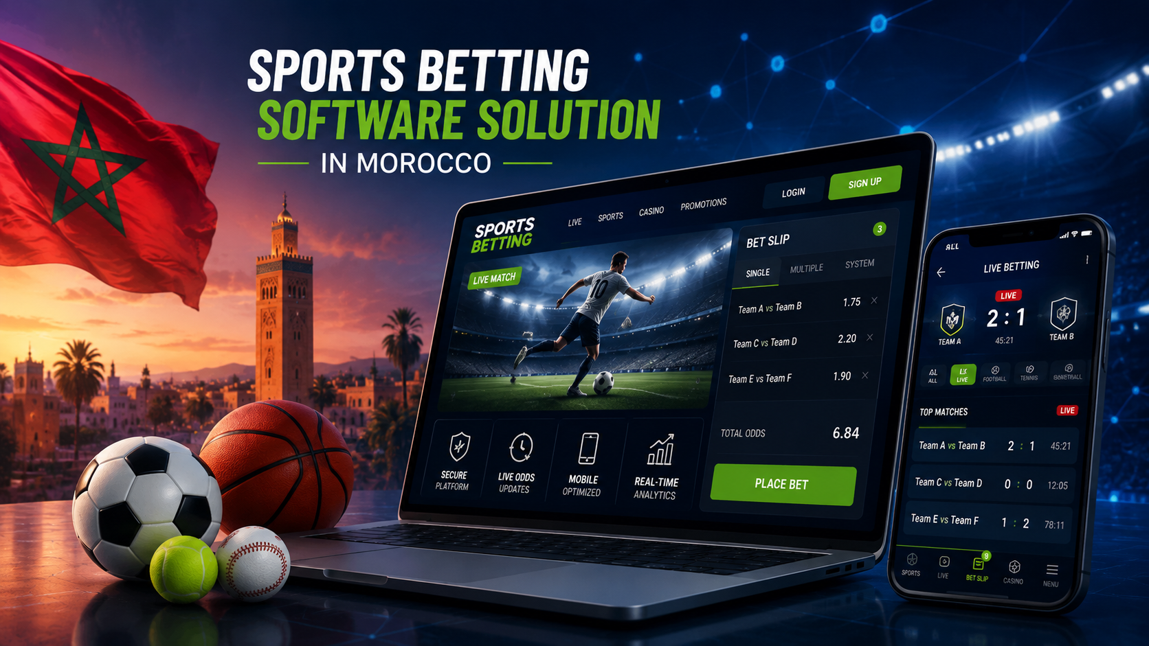 Sports Betting Software Morocco